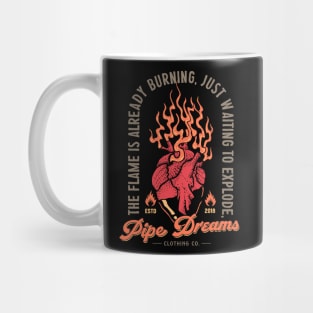 Burning Heart Mug